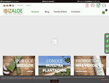 Tablet Screenshot of ibizaloe.com